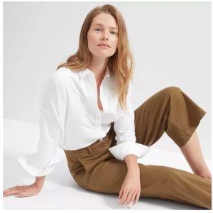 Everlane Original Wide Leg Crop Pants